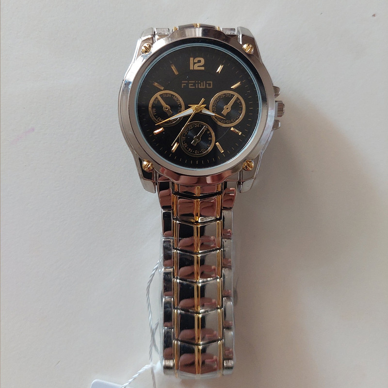 ساعت مچی عقربه‌ای کوارتز زنانه مدل سه موتوره 555bs