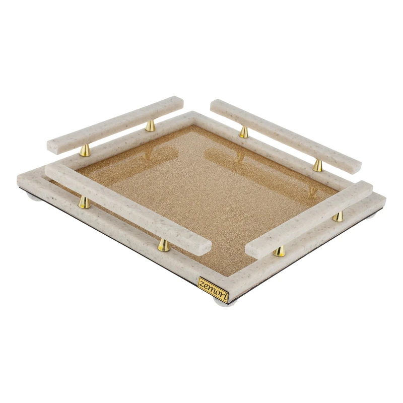 سینی دسته دار مدل 02 سایز 35×35 سانتی متر