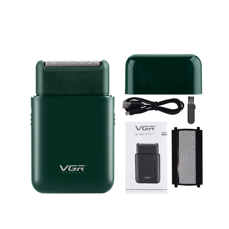 ماشین اصلاح موی صورت وی جی ار مدل v-390 ماشین اصلاح موی صورت وی جی ار مدل v-390