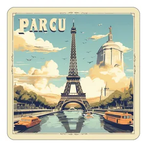 مگنت کاکتی طرح پاریس Paris مدل mp59658