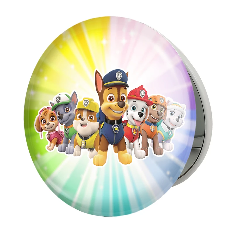 آینه جیبی خندالو طرح سگ های نگهبان Paw Patrol مدل تاشو کد 3128 
