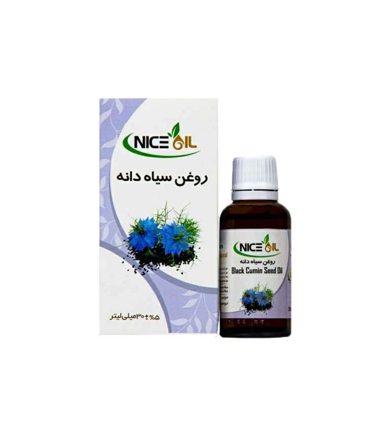 روغن بدن نایس اویل مدل سیاهدانه حجم 30 میلی لیتر