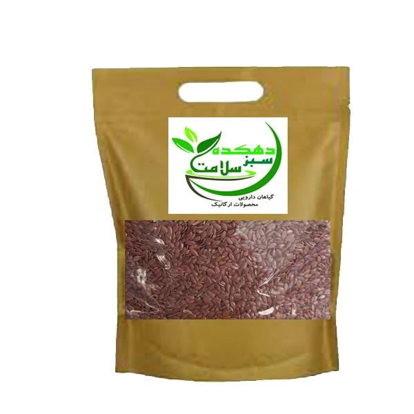 دانه کتان قرمز دهکده سبز سلامت - 250 گرم