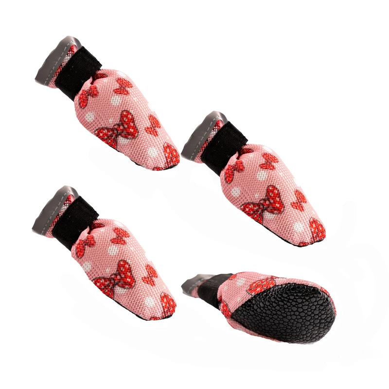 پاپوش سگ تادو طرح تنفسی کد PT101 سایز 2 بسته 4 عددی