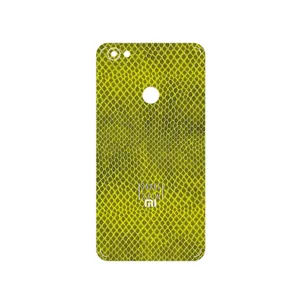 MAHOOT Yellow Snake Skin Cover Sticker for Xiaomi Redmi Note 5A Prime
