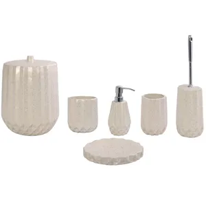 ست سرویس بهداشتی 6 پارچه آوین مدل PJ-252