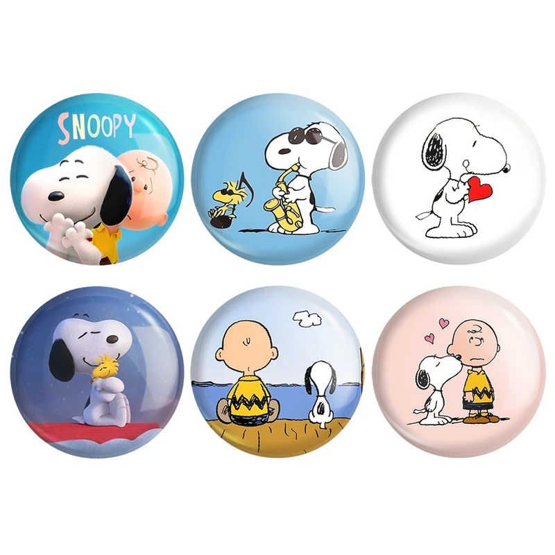 پیکسل خندالو مدل انیمیشن اسنوپی کد 658B مجموعه 6 عددی