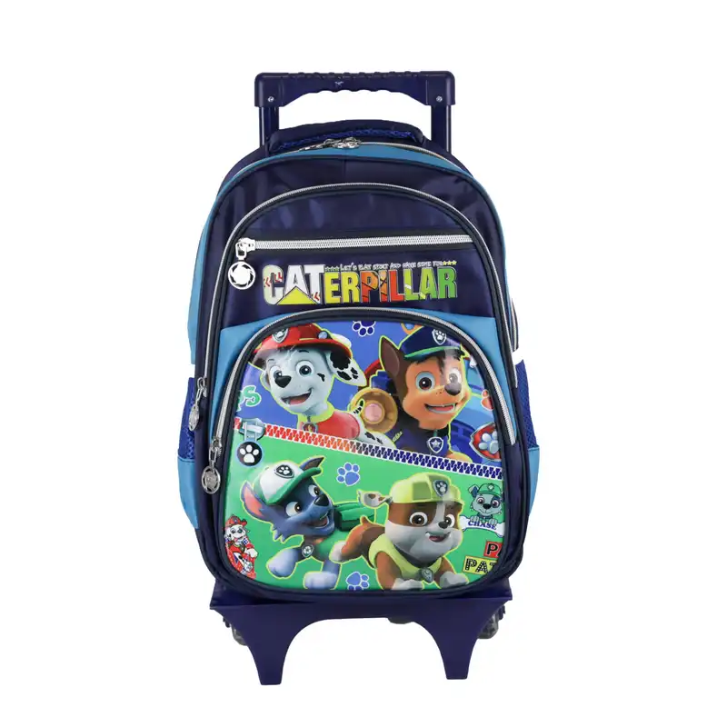 کوله پشتی چرخ دار  طرح سگهای نگهبان کد 5289