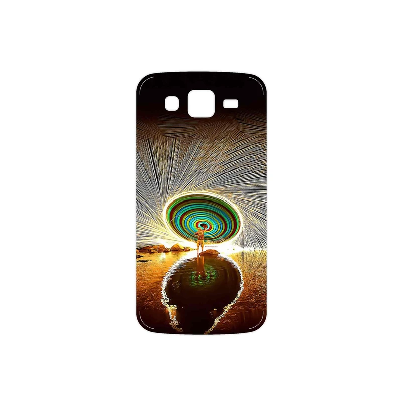 برچسب پوششی ماهوت مدل Night Light Fountain مناسب برای گوشی موبایل سامسونگ Galaxy Grand 2