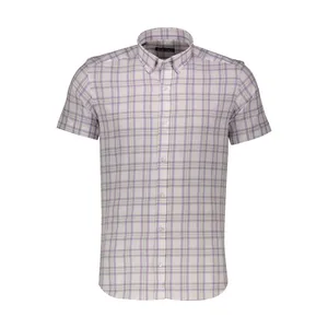 پیراهن آستین کوتاه مردانه کیکی رایکی مدل MBB20006-384