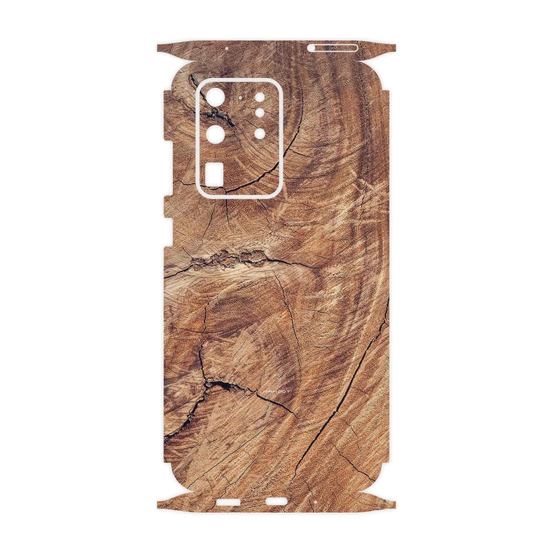 برچسب پوششی ماهوت مدل Wood Texture 5-FullSkin مناسب برای گوشی موبایل سامسونگ Galaxy S20 Ultra