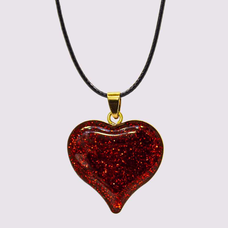 گردنبند دخترانه مدل قلب کد 271