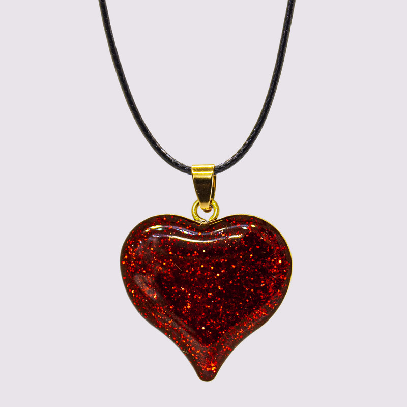 گردنبند دخترانه مدل قلب کد 271