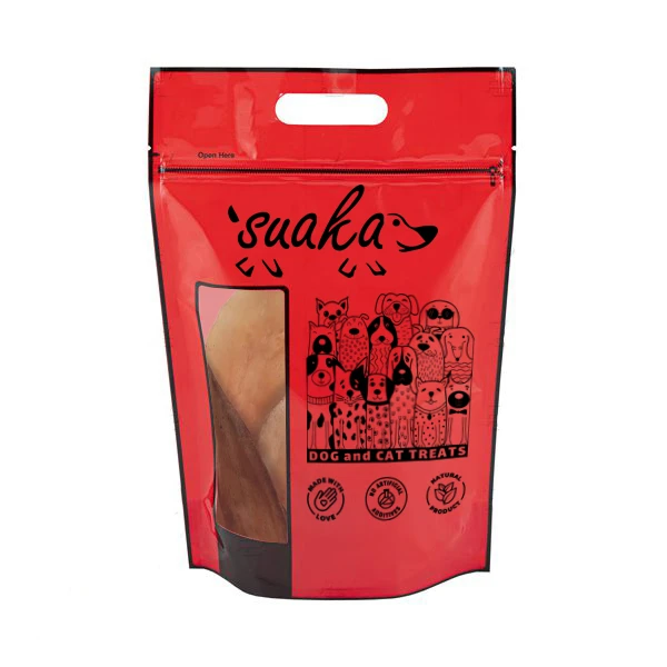 تشویقی سگ سوآکا مدل گوش گاو وزن 150 گرم