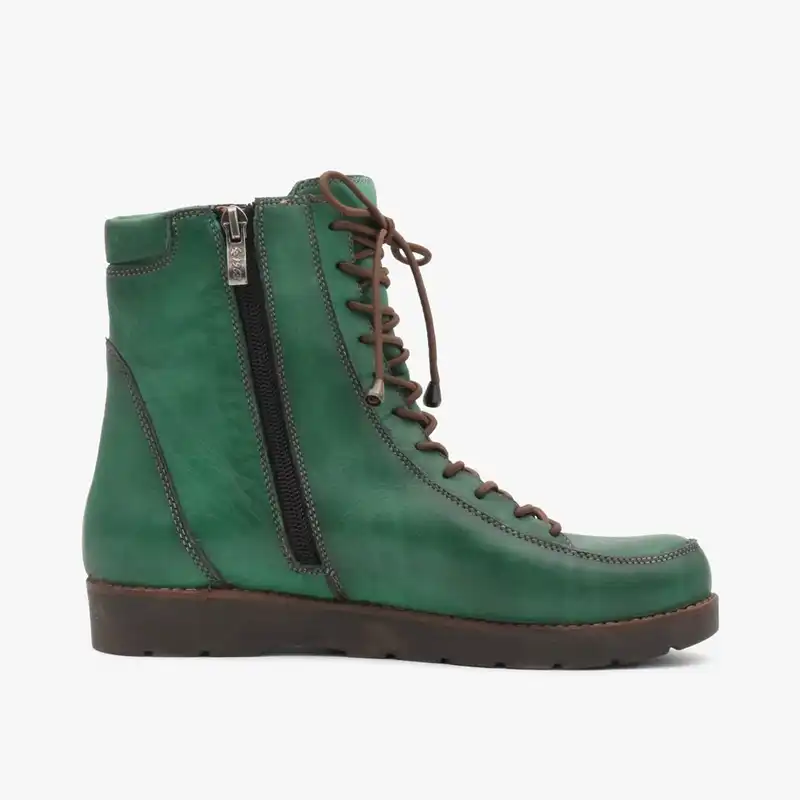 نیم بوت زنانه چرم تهران مدل L10S