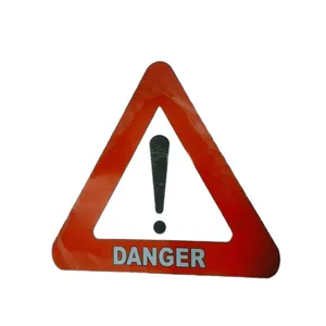 برچسب ایمنی مدل خطر 33سانتی متری