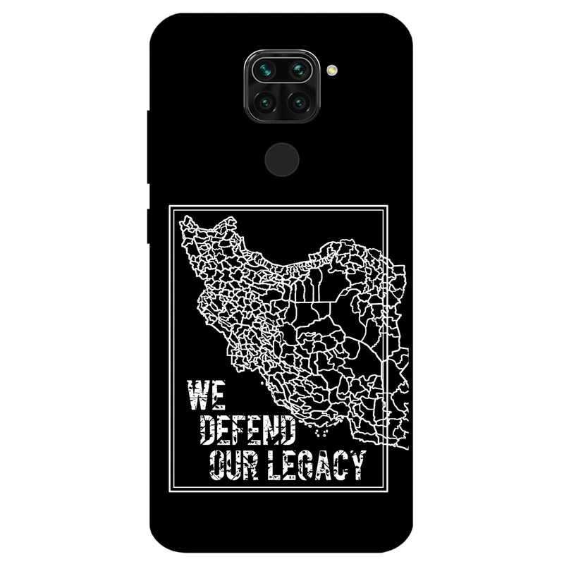 کاور مگافون طرح ایران مدل 1886 مناسب برای گوشی موبایل شیائومی Redmi Note 9 / Redmi 10x  