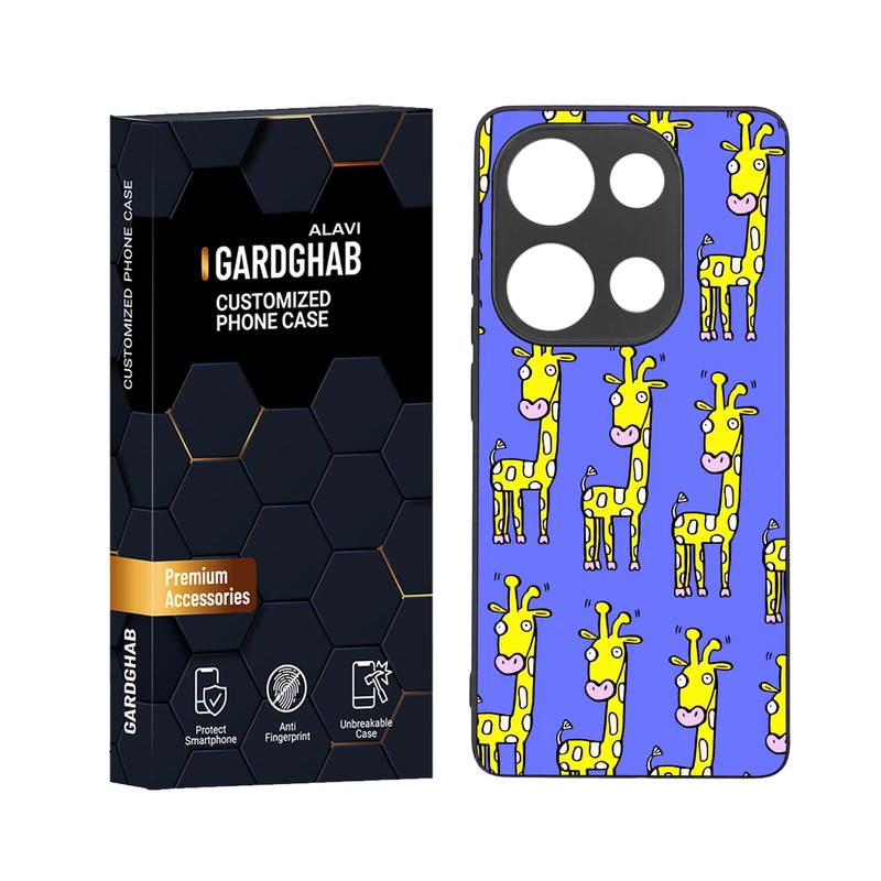 کاور گارد قاب علوی مدل دور ژله ای مناسب برای گوشی موبایل شیائومی Poco M6 Pro 4G