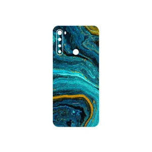 MAHOOT Turquoise marblewith golden streaks Cover Sticker for Xiaomi Redmi Note 8T