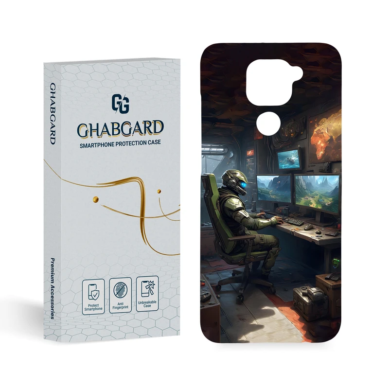 کاور قاب گارد مدل پسرانه مناسب برای گوشی موبایل شیائومی Redmi Note 9