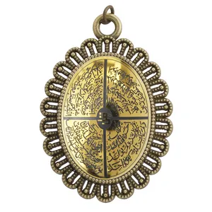 آویز گردنبند زنانه مدل حدید طرح چهارقل کد 71410