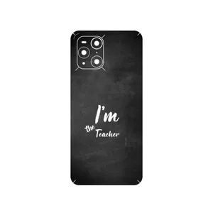 MAHOOT Teacher Cover Sticker for Oppo Find X3 Pro