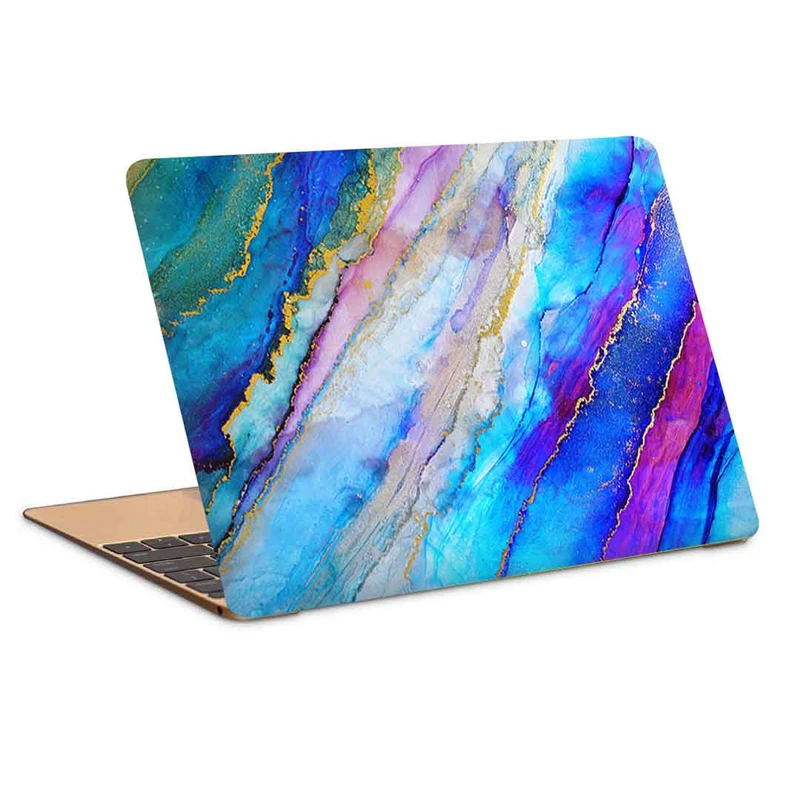 استیکر لپ تاپ طرح part original alcohol ink paintingکد c-729مناسب برای لپ تاپ 15.6 اینچ