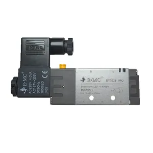 شیر برقی پنوماتیک ای ام سی مدل RV5221-08Q-5/2x1/4-220AC