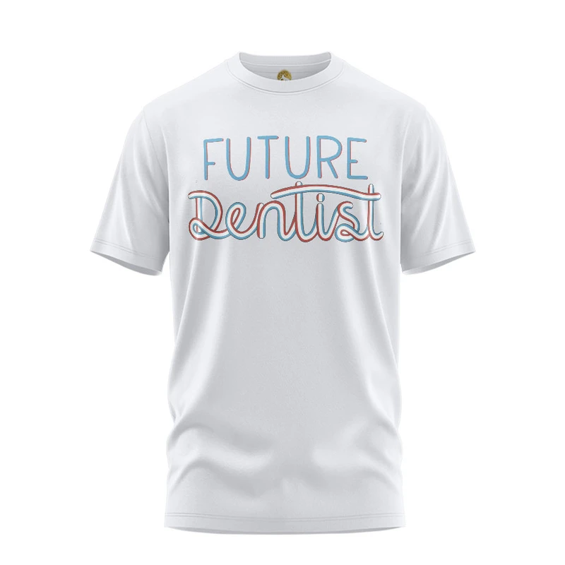 تی شرت آستین کوتاه مردانه هومرو مدل TW263 طرح دندان پزشک