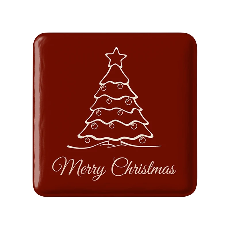 مگنت خندالو طرح کریسمس Christmas مدل مربعی کد 22164