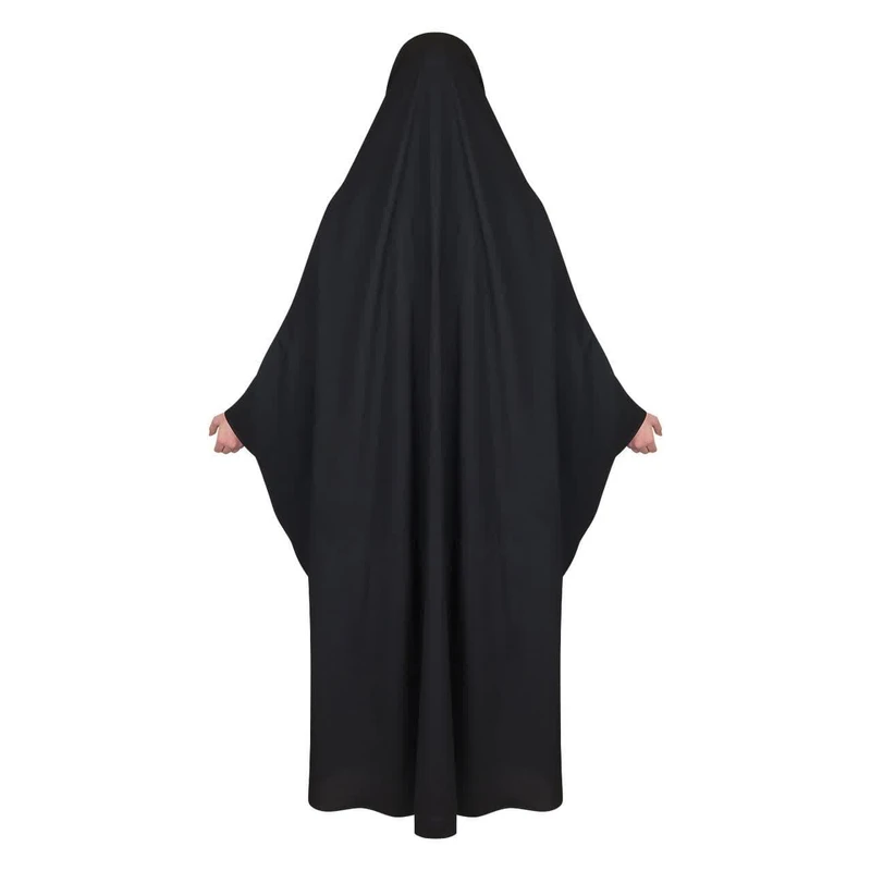 عکس شماره 3 : چادر دانشجویی مدل زینا زیپ دار