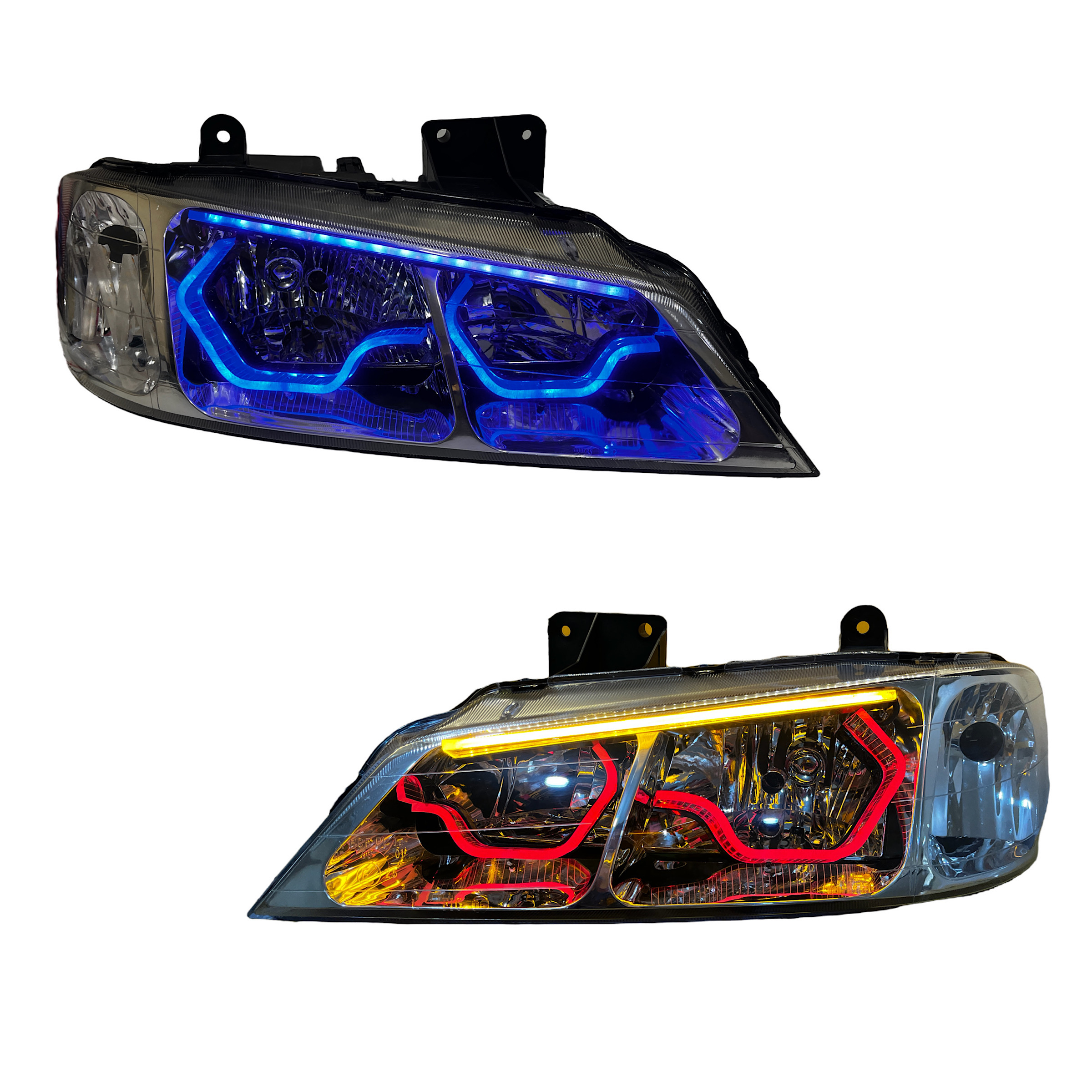 چراغ جلو خودرو مدل فولکالر مناسب برای پژو پارس بسته 2 عددی