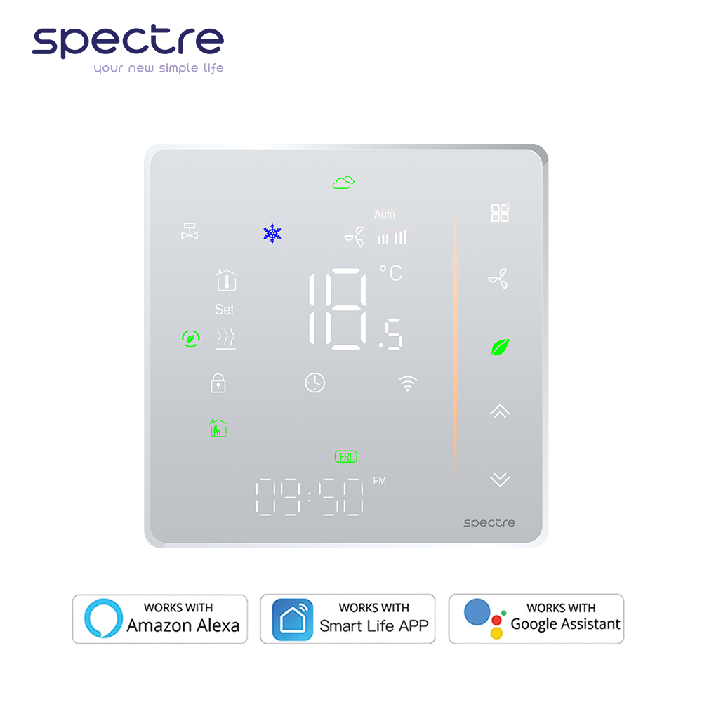 کلید ترموستات لمسی هوشمند اسپکتر مدل WiFi Smart Thermostat TSR16