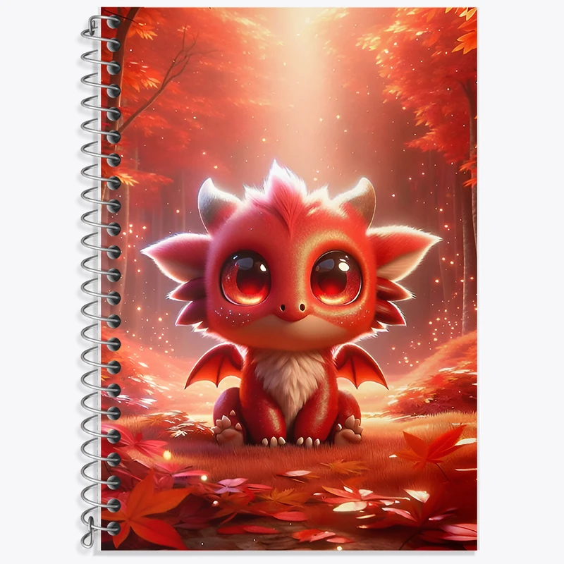 دفتر نت موسیقی 50 برگ خندالو طرح اژدهای کیوت کد F7531