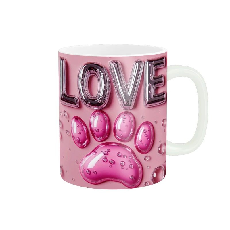 ماگ پاد آفرین طرح عشق کد 5677