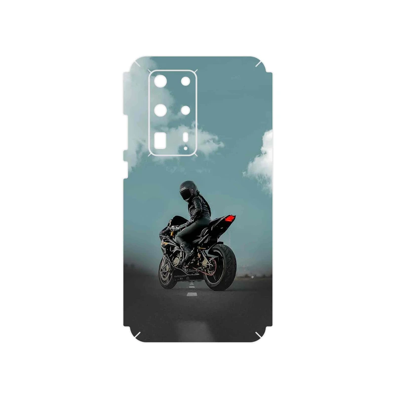 برچسب پوششی ماهوت مدل Motorcycling مناسب برای گوشی موبایل هوآوی P40 Pro Plus