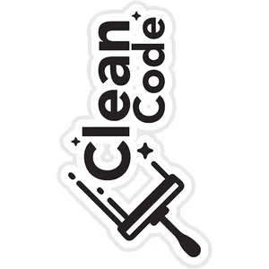 استیکر لپ تاپ طرح Clean Code کد ST336