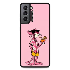 AKAM AMC-WSGS21-PINK PANTHER13 Cover For Samsung Galaxy S21