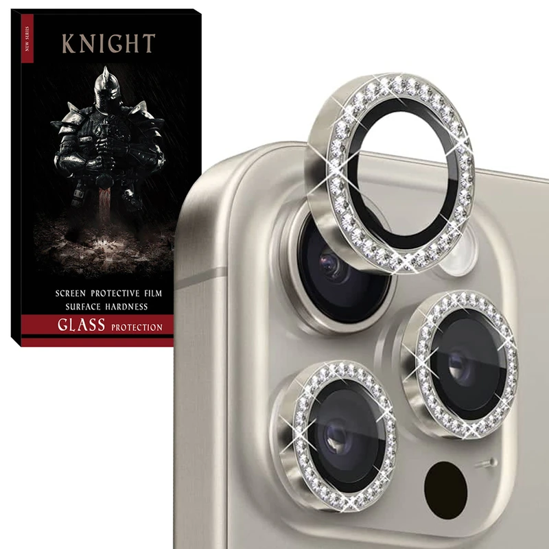 محافظ لنز دوربین فلزی نایت مدل RNG Diamond KT مناسب برای گوشی موبایل اپل iPhone 12 Pro