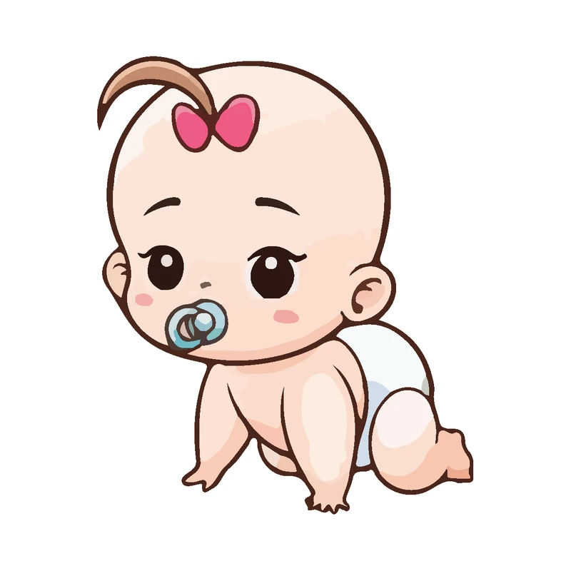 برچسب بدنه خودرو پویا مارکت طرح نی نی کد 3817