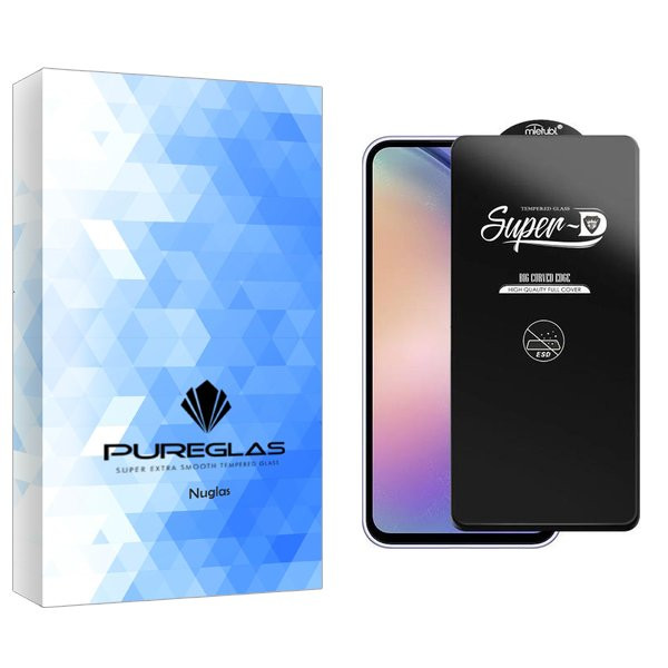 محافظ صفحه نمایش پیور گلس مدل NueGlas SuperD_ESD مناسب برای گوشی موبایل سامسونگ Galaxy A54