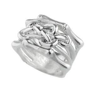 انگشتر نقره زنانه گالری عزیزی مدل 15548