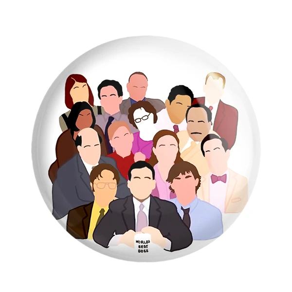 مگنت خندالو طرح سریال آفیس The Office کد 10224