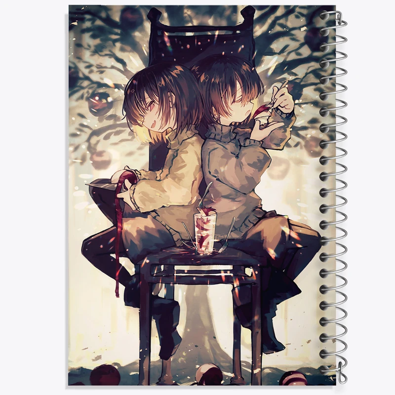 دفتر لیست خرید 50 برگ خندالو طرح بازی آندرتیل (Undertale) کد 31789