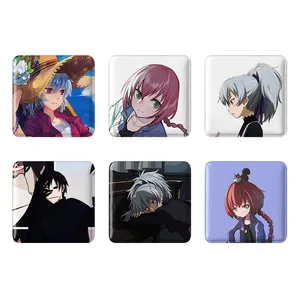 مگنت خندالو طرح انیمه تاریک تر از سیاهی Darker than black کد 1382B مجموعه 6 عددی