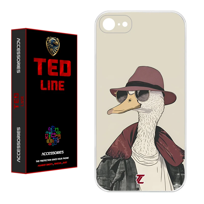کاور تدلاین طرح اردک کد 1154 مناسب برای گوشی موبایل اپل Iphone 7 / 8 / SE 2020