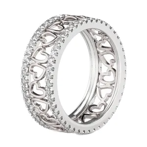 انگشتر نقره زنانه روژه مدل DSR028S