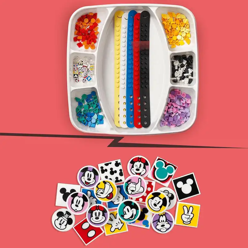 لگو سری Dots مدل Mickey & Friends Bracelets Mega Pack کد 41947
