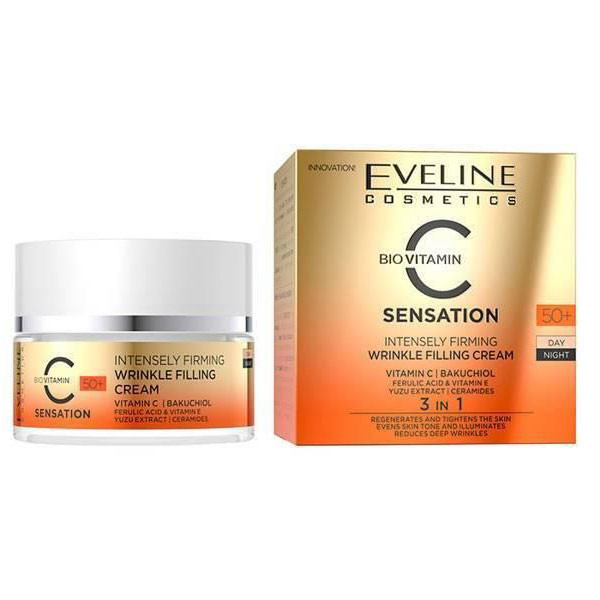 کرم ضد چروک اولاین مدل Vitamin C حجم 50 میلی لیتر کرم ضد چروک اولاین مدل Vitamin C حجم 50 میلی لیتر