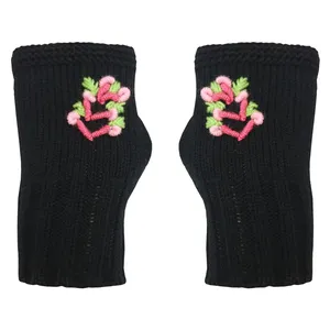 ساق دست بافتنی زنانه مدل ياسمن كد ZGL23-BK